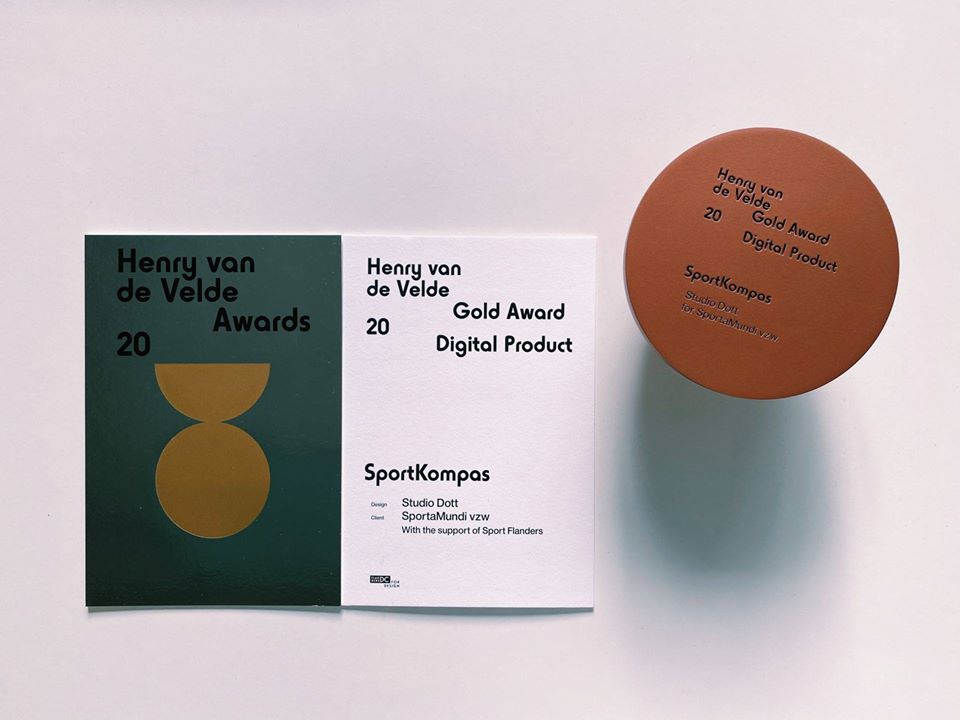 Henry van de Velde Gold Award voor Digital Product